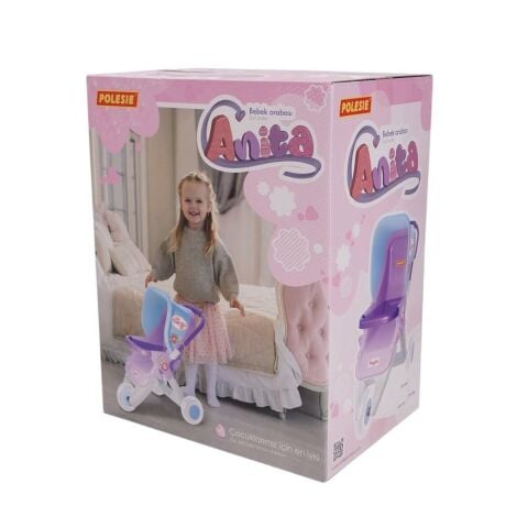 Anita Bebek Arabası 3 Teker Lila 1