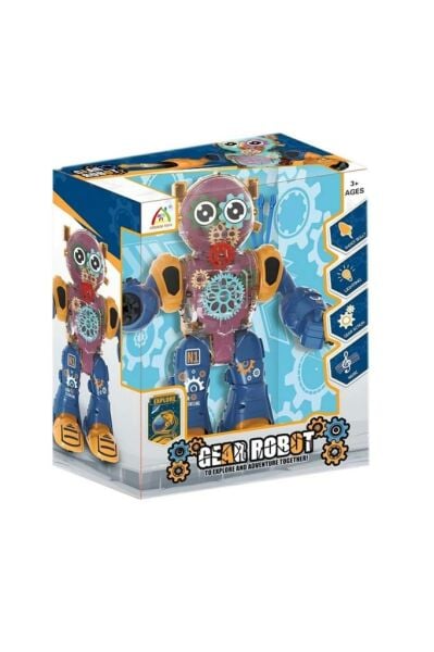 Işıklı ve Müzikli Ok Atan Robot 887