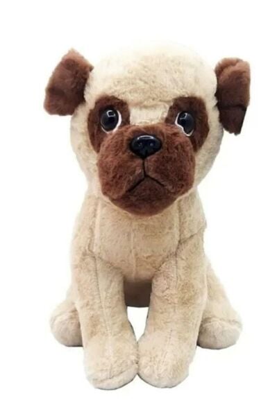 Peluş Buldog Köpek 35 Cm