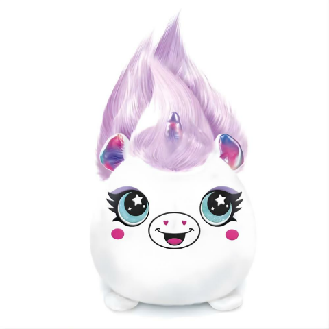 Sunman Airbrush Plush Hair'iffic Squishy Saç Tasarımı Oyun Seti