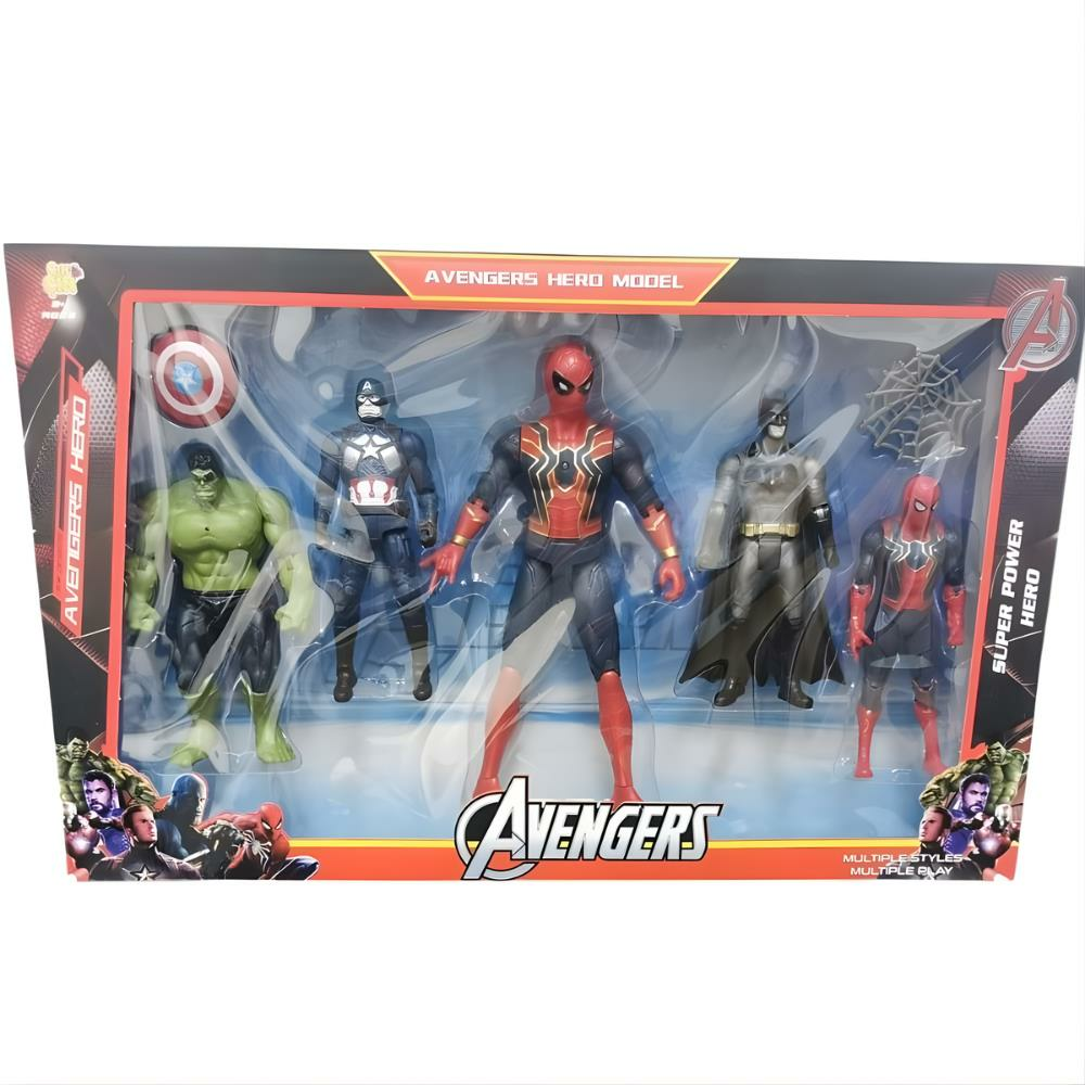 Kutulu Karakterli Spiderman Set