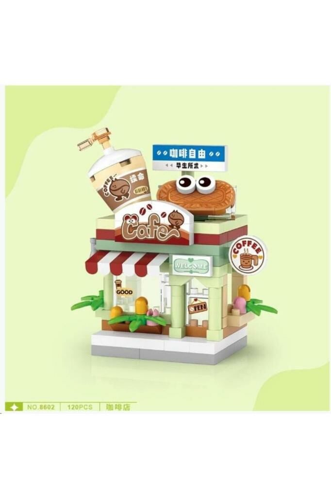 Mikro Blok Çanta Kahve Dükkanı Loz 8602