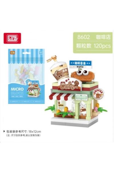 Mikro Blok Çanta Kahve Dükkanı Loz 8602