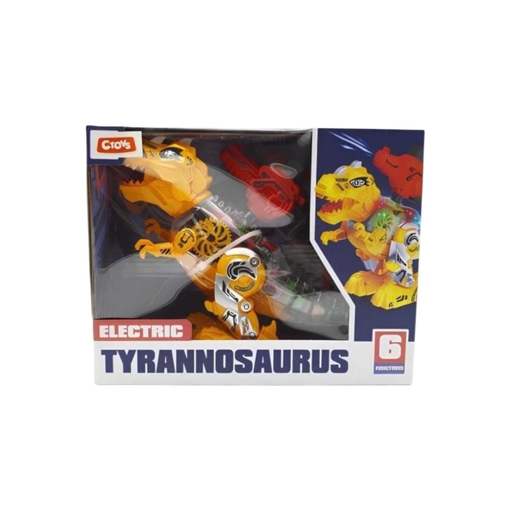 Projeksiyonlu Su Püskürten Sesli Işıklı Yürüyen Dinazor 927