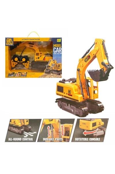 KUMANDALI İŞ MAKİNESİ KEPÇE 955-200 R/C 8 CHANNELS ŞARJLI 3+