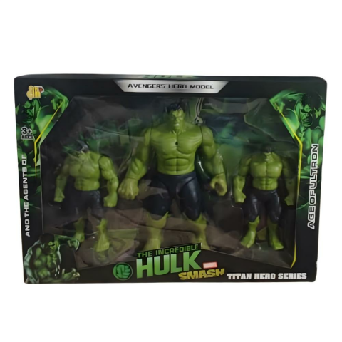 Kutulu 3 Karakterli Hulk Seti
