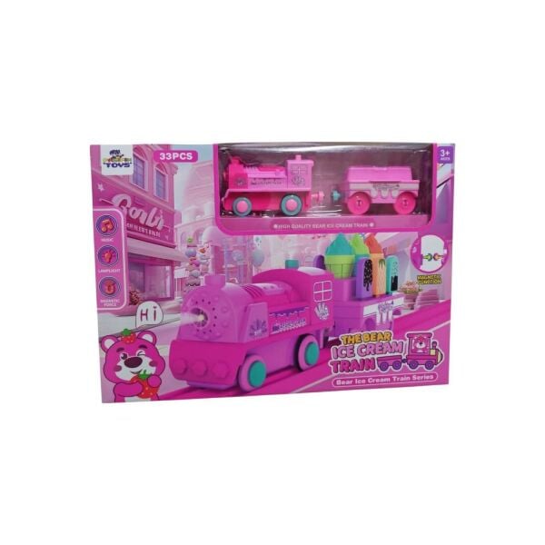 33 Parça Pembe Tren