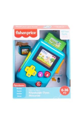 Fisher Price Eğlen Ve Öğren Köpekçiğin Oyun Macerası - Türkçe 6 Ay