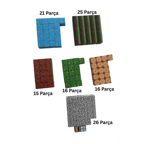 Magnet Küp Yapı Blok Seti 119 Parça