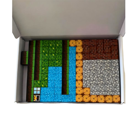 Magnet Küp Yapı Blok Seti 119 Parça