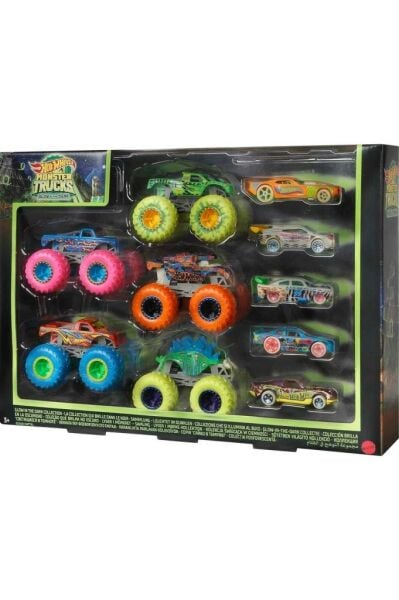 Hot Wheels Karanlıkta Parlayan Araçlar Paketi HCB57