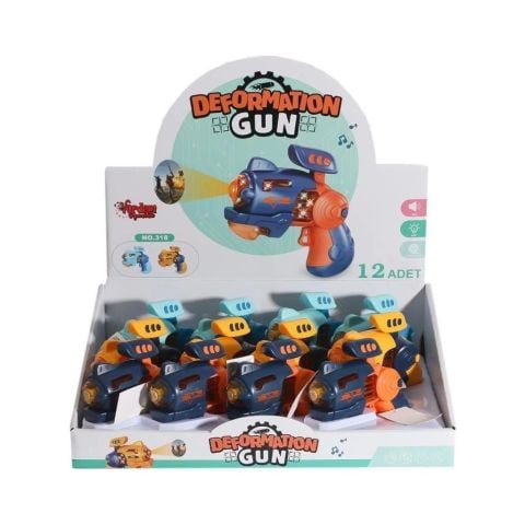 Işıklı ve Sesli Projeksiyonlu Tabanca