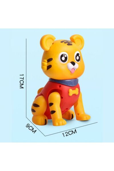 Çocuklar için Müzikli ve Işıklı Sevimli Zıplayan Kaplan