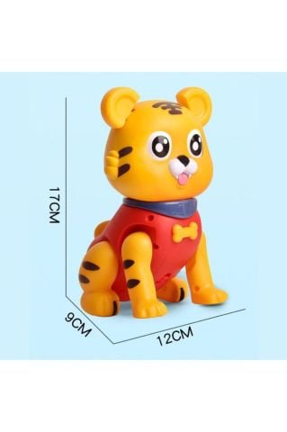 Çocuklar için Müzikli ve Işıklı Sevimli Zıplayan Kaplan