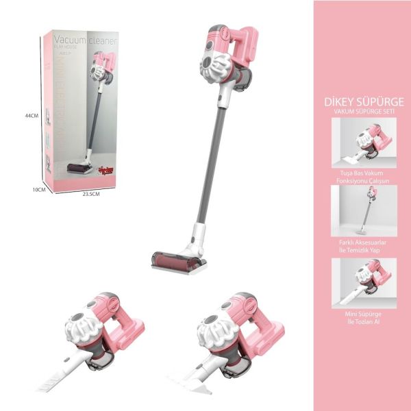 DİKEY ELEKTİRK SÜPÜRGESİ PEMBE