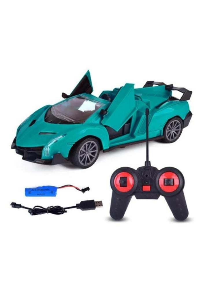 Kutuda Uzaktan Kumandalı Kapıları Açılır Oyuncak Araba