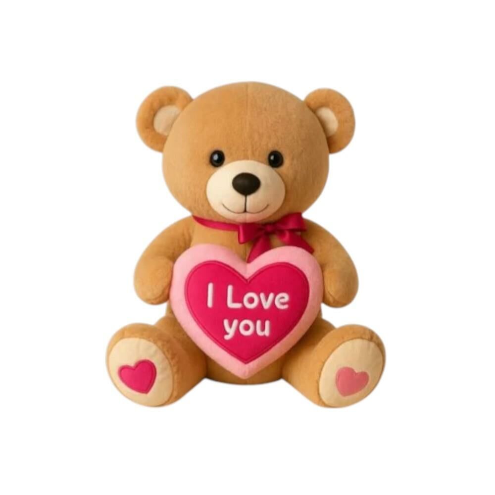 Peluş 40 cm I Love Kalpli Ayı
