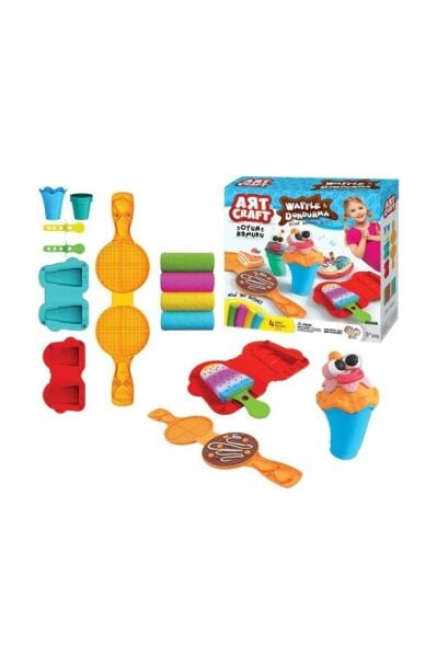 Waffle Dondurma Hamur Set 200 Gr / +3 Yaş