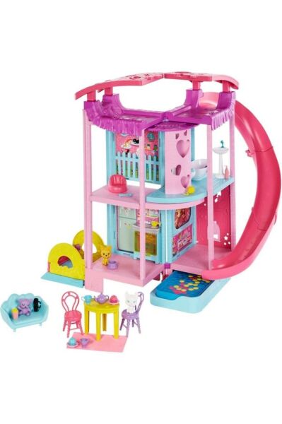 Barbie Chelsea Oyun Evi Asansörlü Hck77