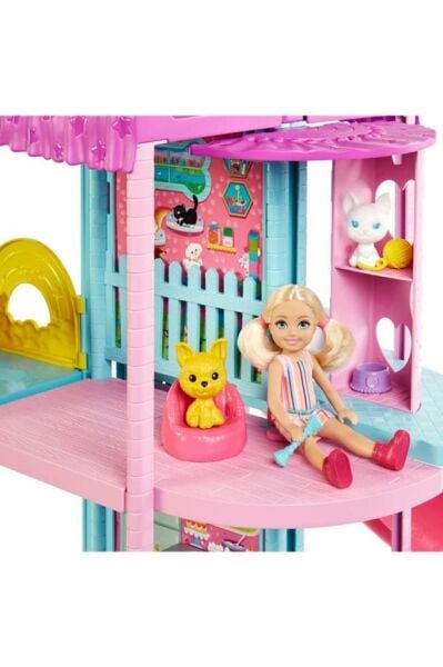 Barbie Chelsea Oyun Evi Asansörlü Hck77