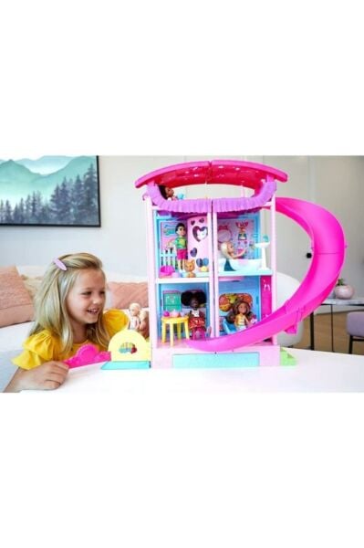 Barbie Chelsea Oyun Evi Asansörlü Hck77