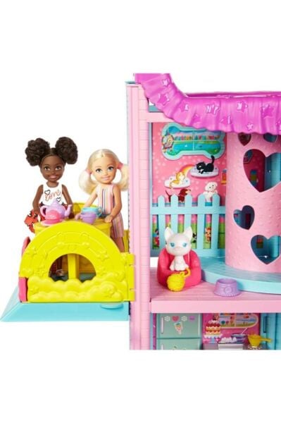 Barbie Chelsea Oyun Evi Asansörlü Hck77
