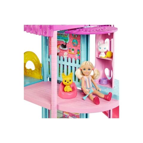 Barbie Chelsea Oyun Evi Asansörlü Hck77