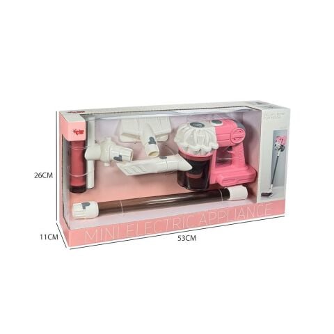 Dikey Elektrik Süpürgesi Pembe (3 in1 ) Ekranlı Kutu