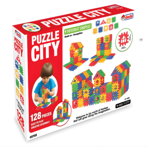 Puzzle City 128 Parça
