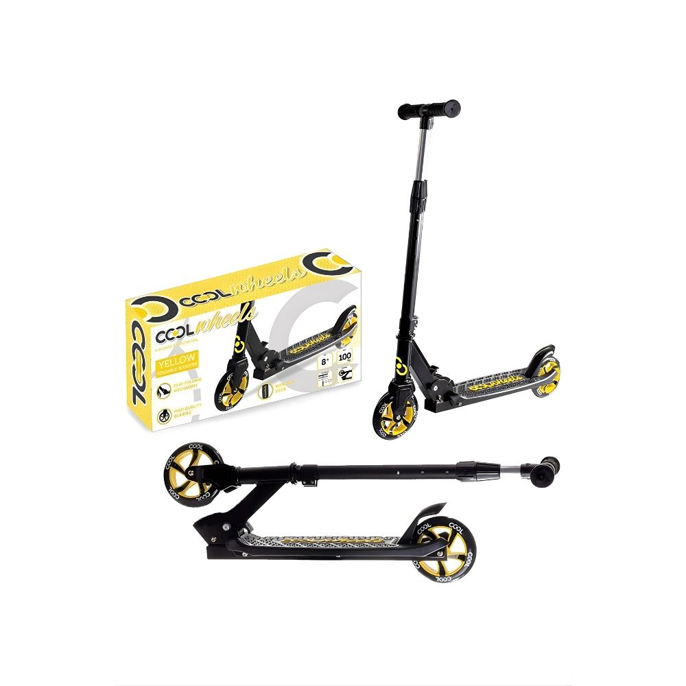 Cool Wheels 2 Tekerlekli Katlanabilir Scooter 8+ Yaş Sarı