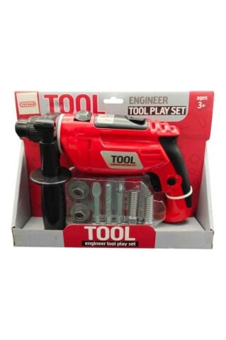 Pilli Vidalı Matkap Tamir Seti 6912, Çocuklar İçin Eğlenceli ve Eğitici Oyuncak