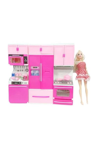 İlk Mutfak Setim Bebekli 4 Lü Set