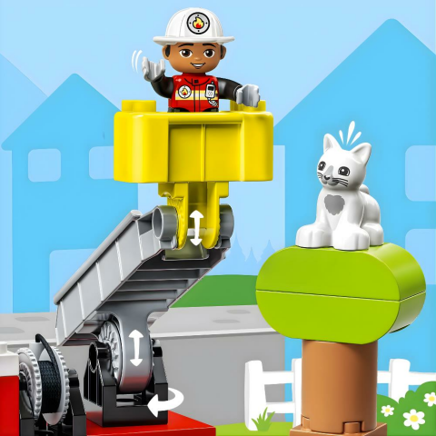 LEGO® DUPLO® Kurtarma İtfaiye Kamyonu 10969 Yapım Oyuncağı