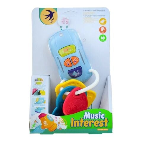 Pilli Müzikli Araba Çıngırak