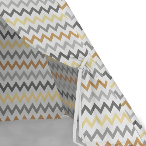 Ahşap Zigzag Oyun Çadırı MOL-077