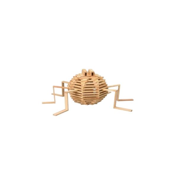 Wooden City Blocks 100 Parça Yapım Blokları