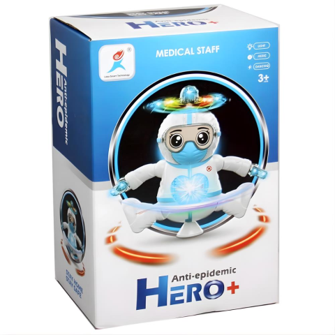 Işıklı Pilli Robot