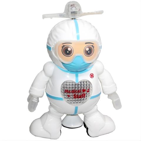 Işıklı Pilli Robot