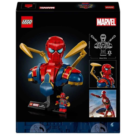 LEGO Marvel Iron Örümcek Adam Büstü 76326