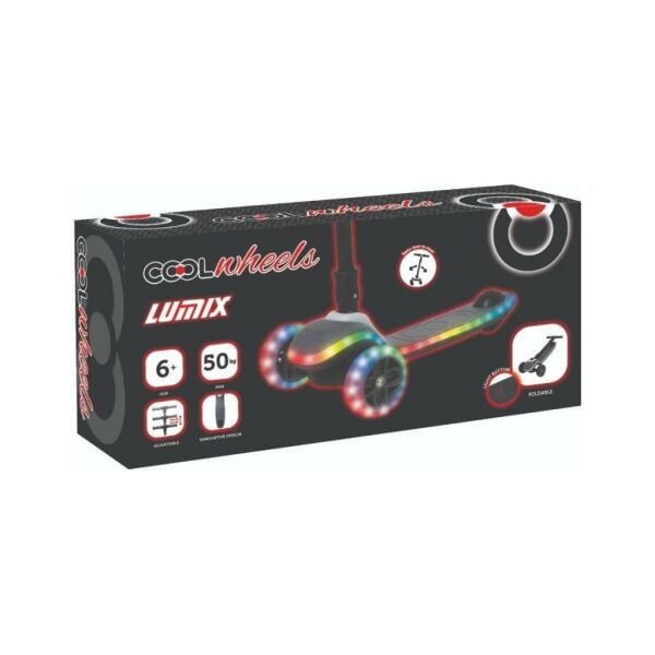 Lumıx Yanları Işıklı Katlanabilir Çocuk Scooter
