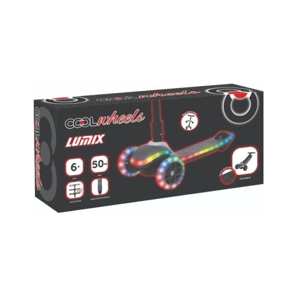 Lumıx Yanları Işıklı Katlanabilir Çocuk Scooter