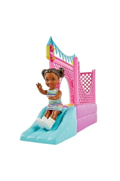 Barbie Bebek Bakıcısı Skipper Oyun Evi Seti HHB67