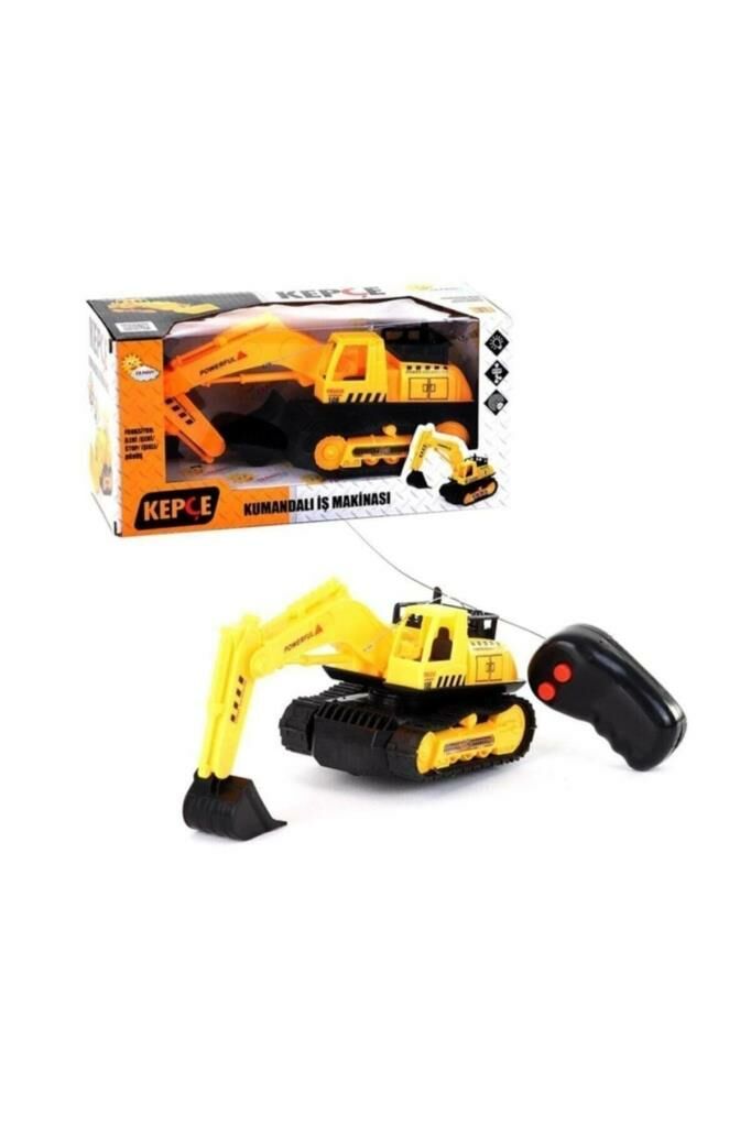 Oyuncak Pilli 2 Fonksiyonlu Kumandlı Iş Makinası