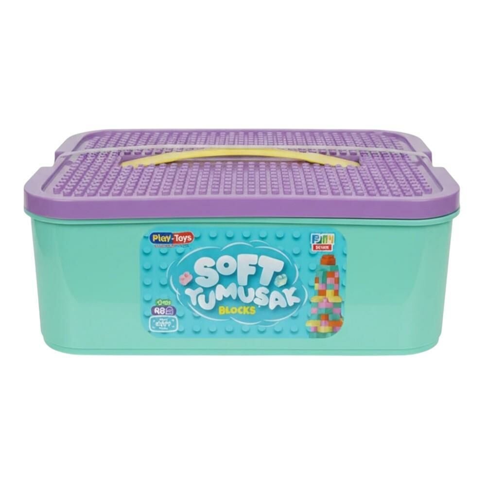 Asya 1185 Playtoys Osft Blocks 48 Parça