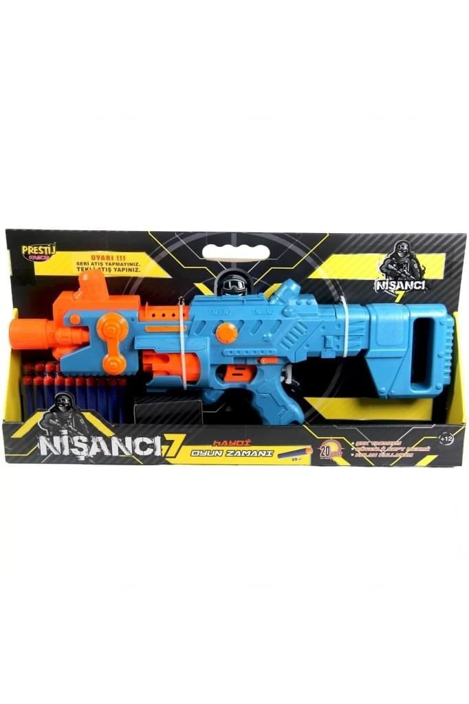 Nişancı 7 Pilli Dart Atan Oyuncak