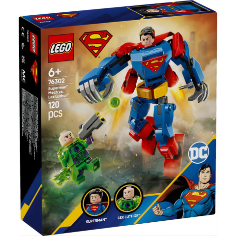 76302 LEGO® DC Superman™ Robotu, Lex Luthor™’a Karşı