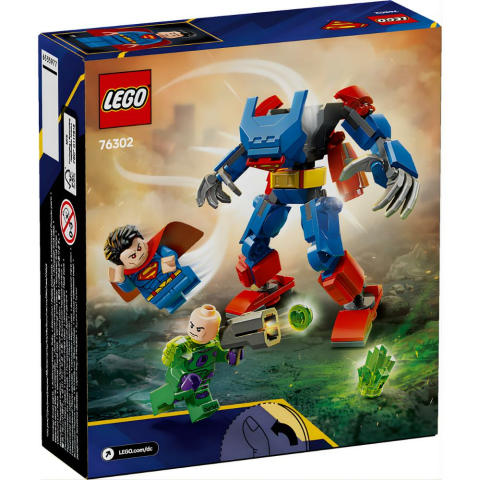 76302 LEGO® DC Superman™ Robotu, Lex Luthor™’a Karşı