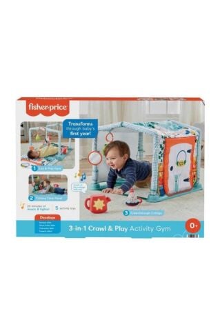 Fisher Price 3'ü 1 Arada Sevimli Kulübe Jimnastik Merkezi