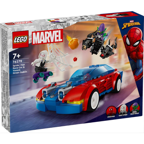 76279 LEGO® Marvel Örümcek Adam Yarış Arabası ve Venom Green Goblin