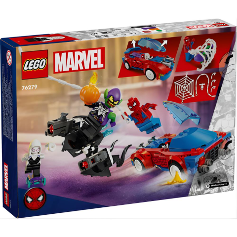 76279 LEGO® Marvel Örümcek Adam Yarış Arabası ve Venom Green Goblin